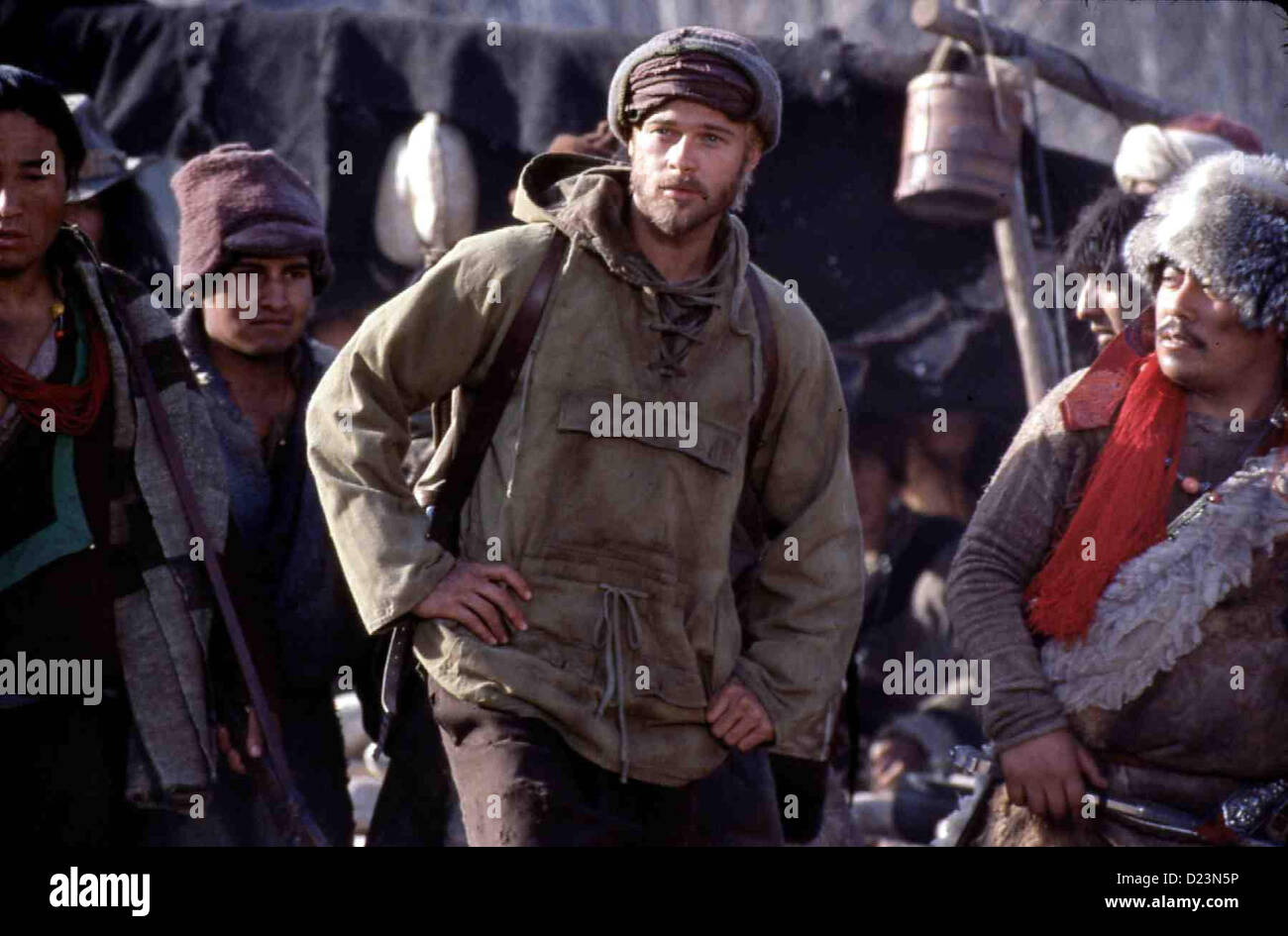 Sieben Jahre in Tibet Sette Anni in Tibet di Heinrich Harrer (Brad Pitt) *** Caption locale *** 1997 IFTN/Constantin Foto Stock