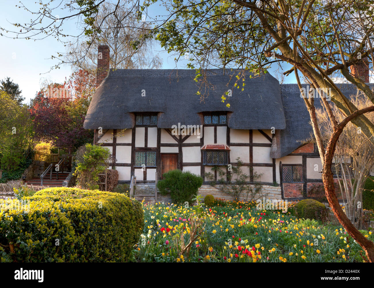 Anne Hathaway's Cottage Foto Stock