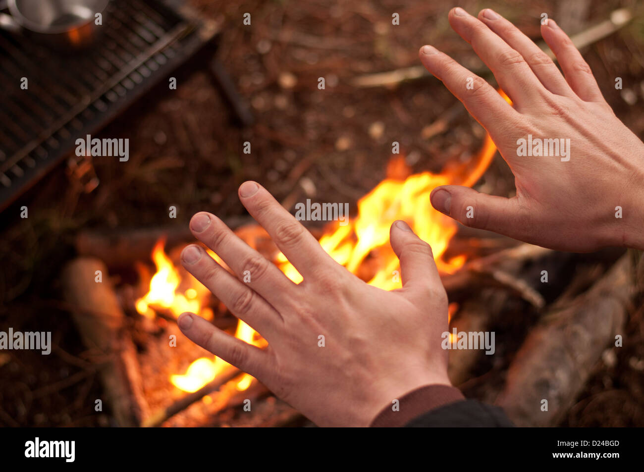Fase di riscaldamento Foto Stock