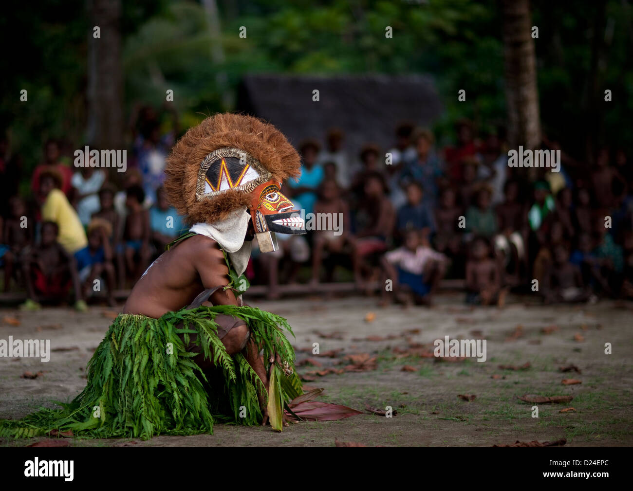 Malagan Tatuana maschere danza, Nuova Irlanda Isola, Papua Nuova Guinea Foto Stock