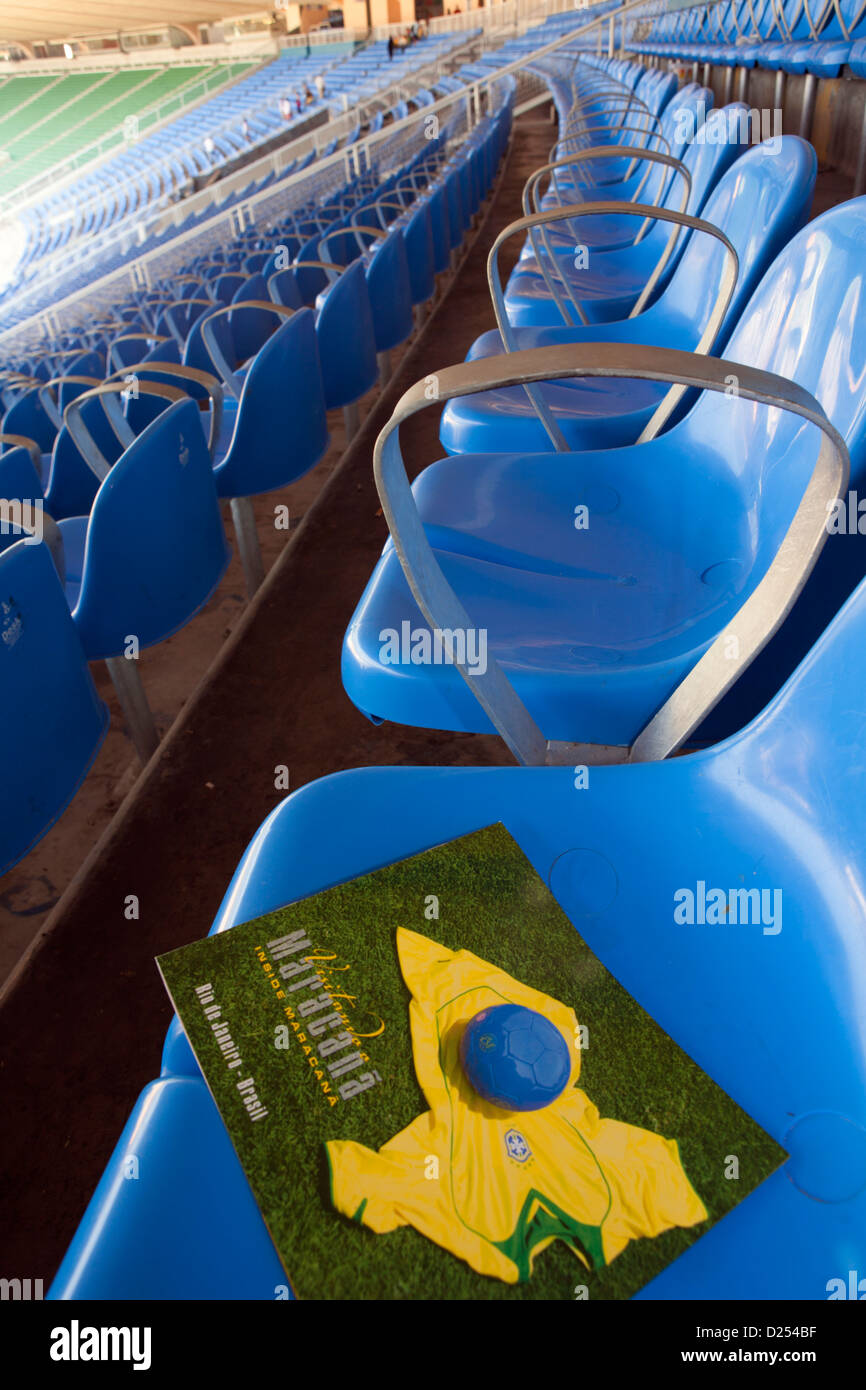 Le gabbie in Maracana stadium, Rio Foto Stock