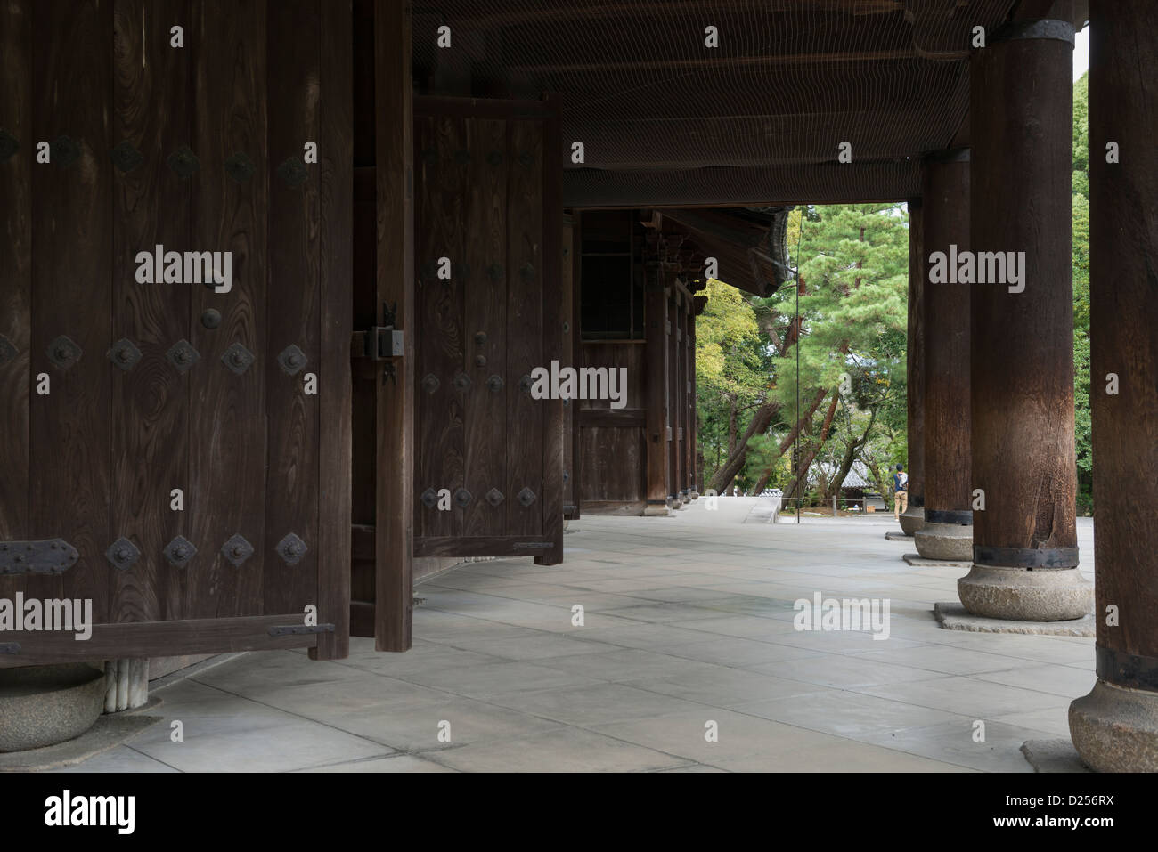 Il Sanmon cancello di ingresso al Tempio di Nanzenji, Kyoto in Giappone Foto Stock