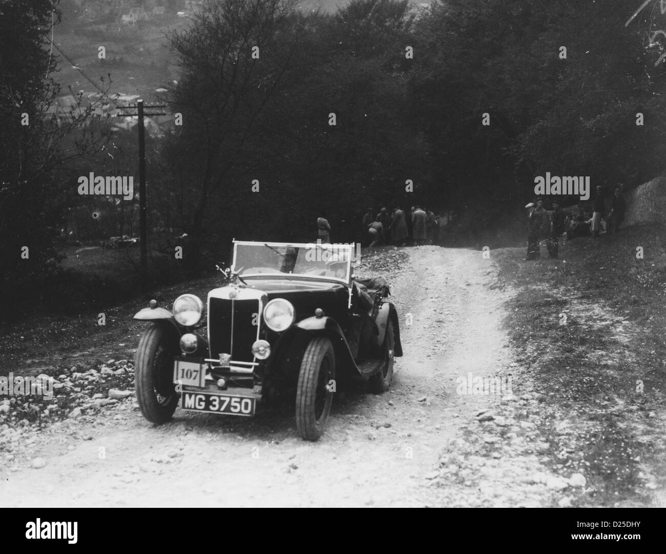 BRU 3238 1934 mg Magnette Nailsworth scaletta Foto Stock