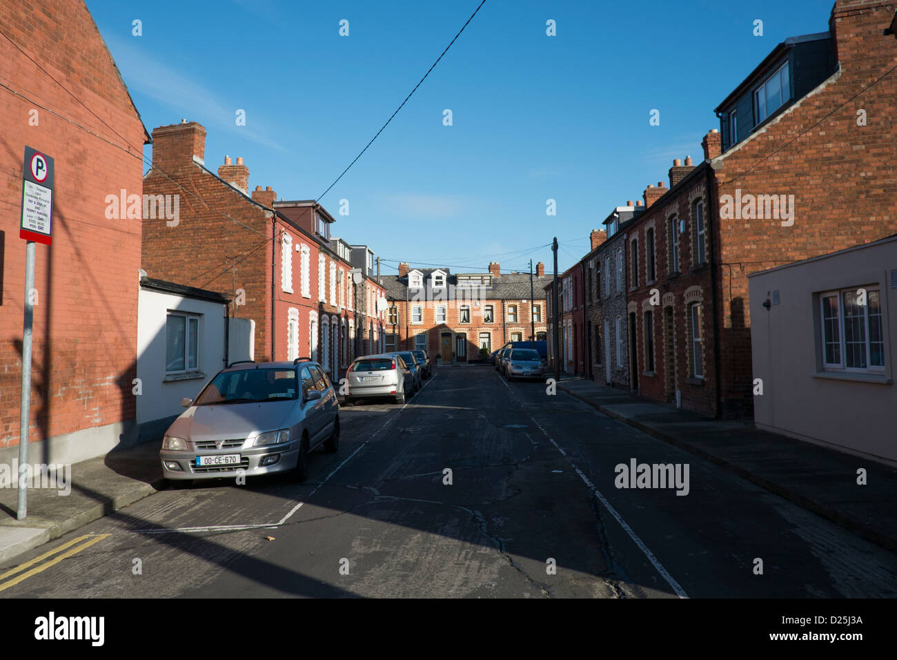 Vicoli di sud di Dublino Repubblica di Irlanda Foto Stock