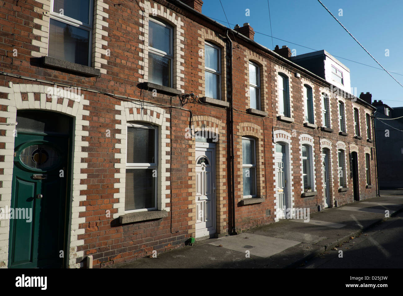 Vicoli di sud di Dublino Repubblica di Irlanda Foto Stock