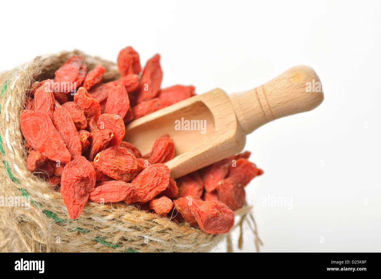 secche di goji Foto Stock