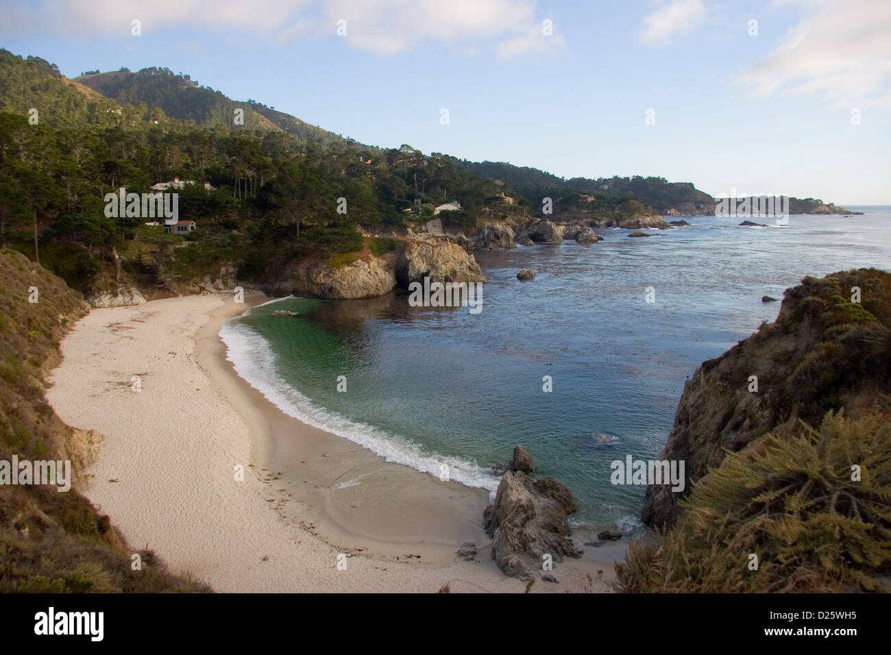 Costa californiana vicino Carmelo Foto Stock
