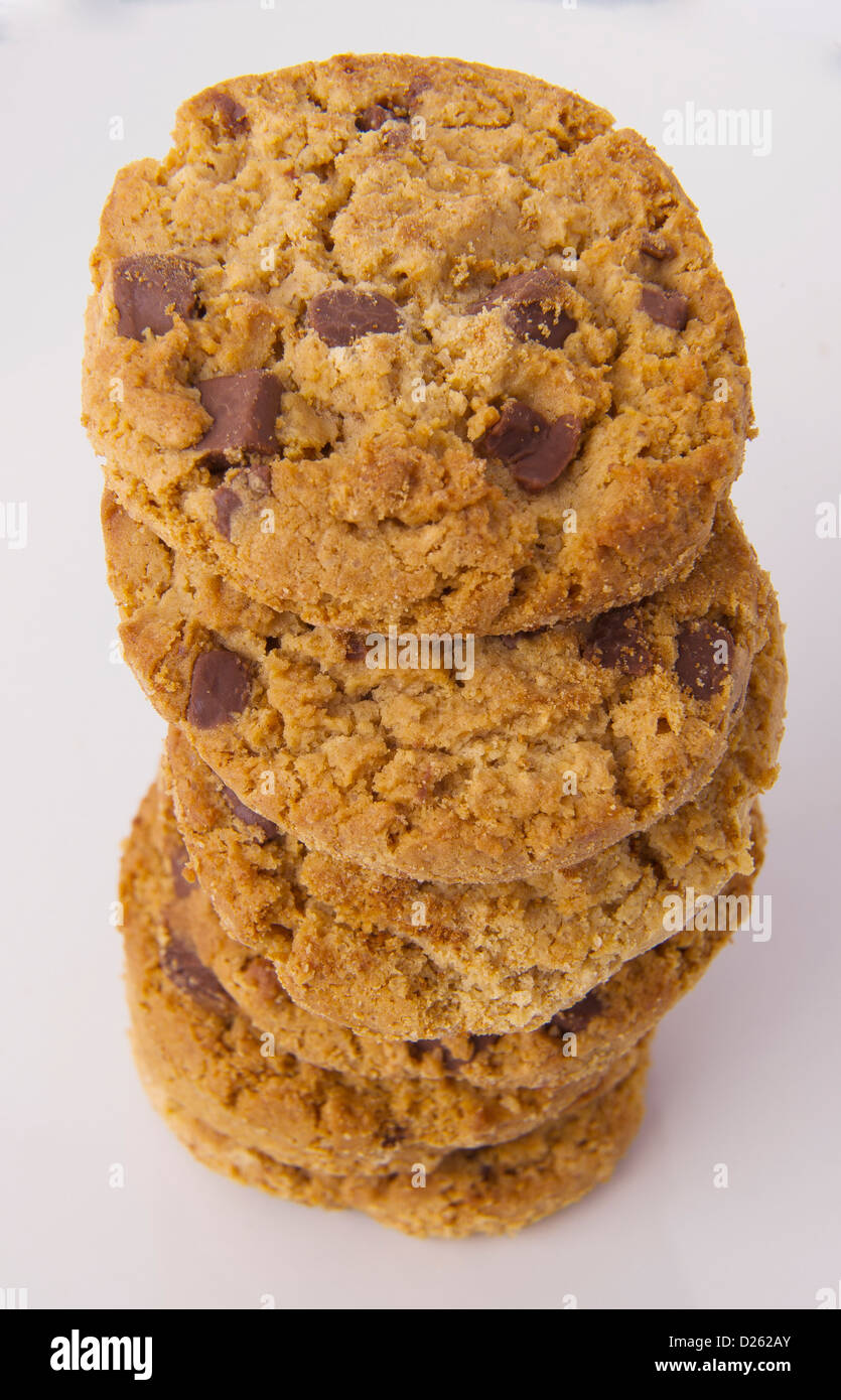 I cookie "chocolate chip' Foto Stock