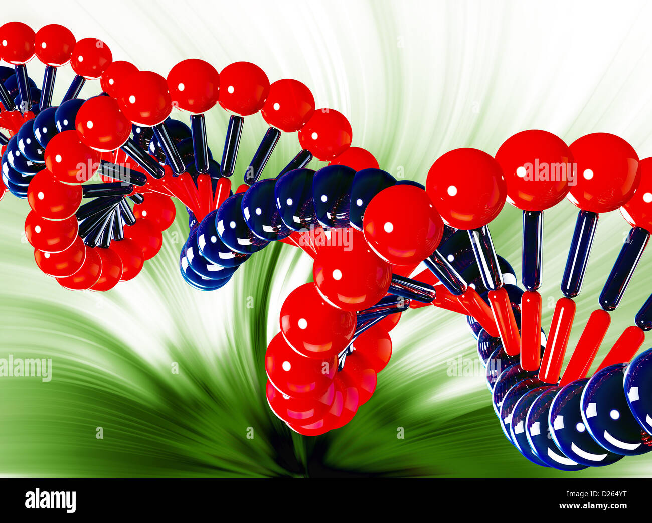 Abstract di DNA Foto Stock