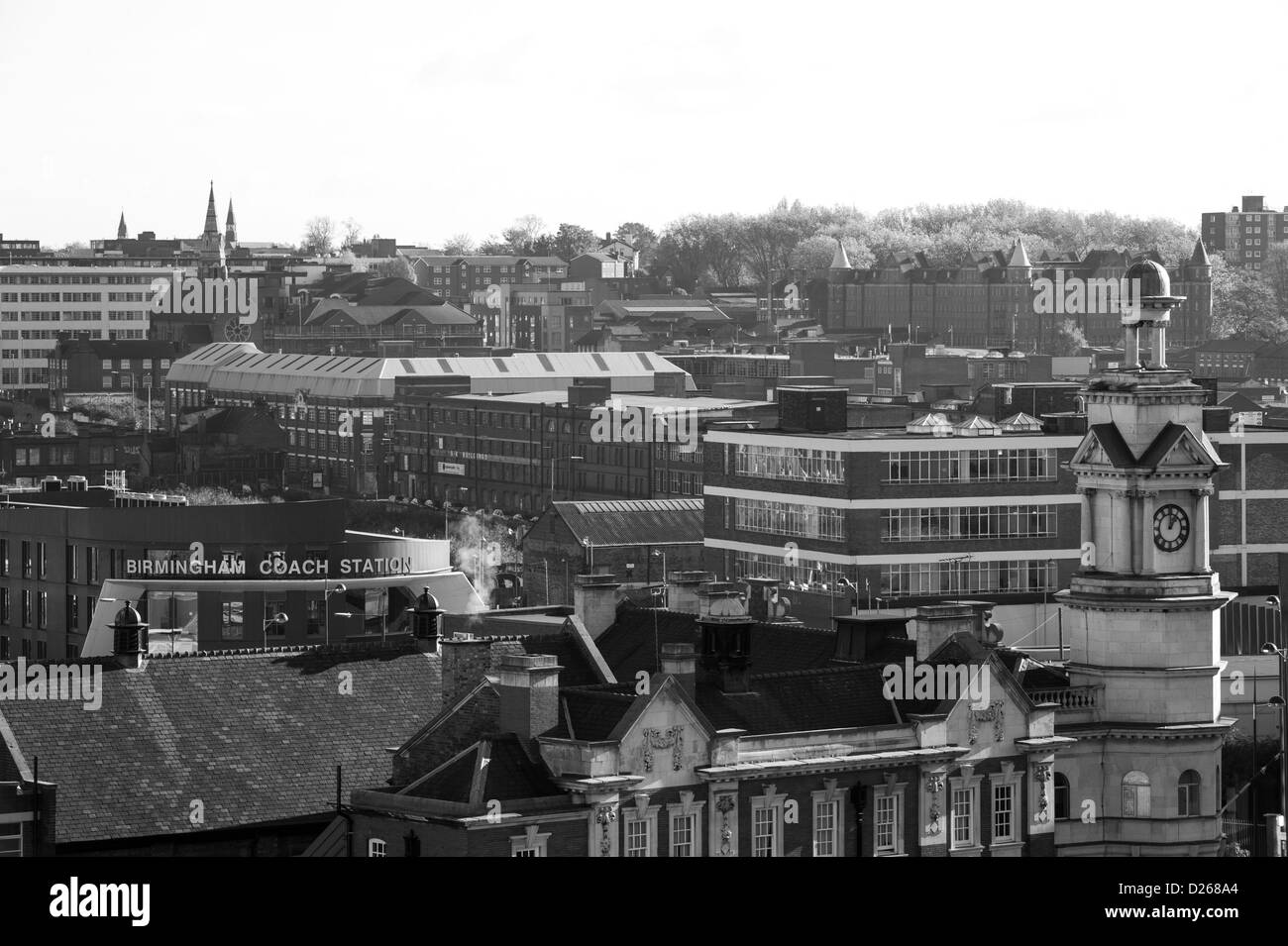 West Midlands alla stazione di polizia di Birmingham e dalla stazione dei pullman,Digbeth,Birmingham Foto Stock