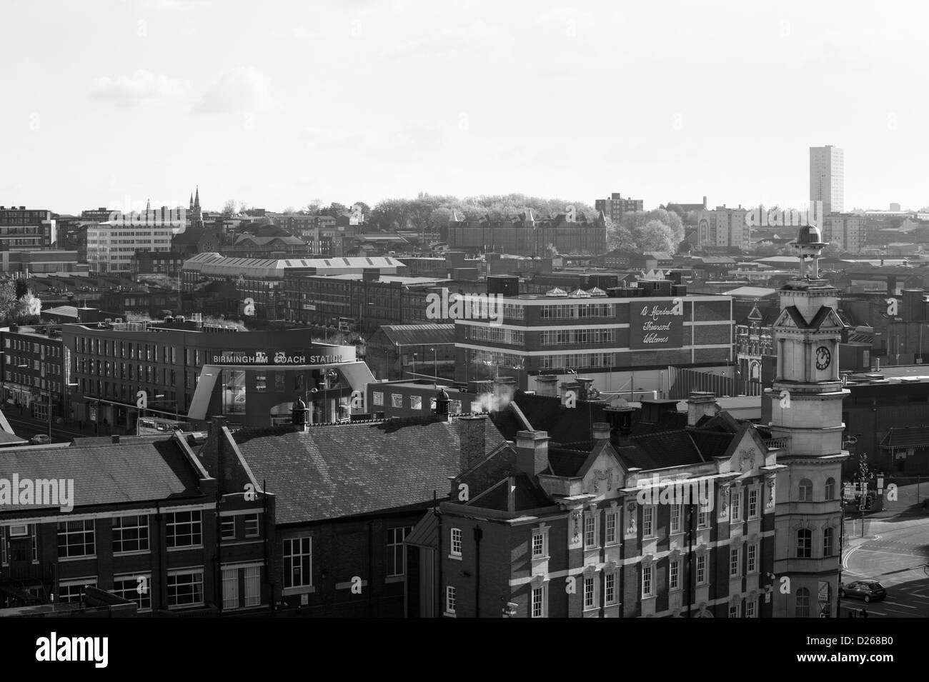 Centro della città di Birmingham, Regno Unito Foto Stock