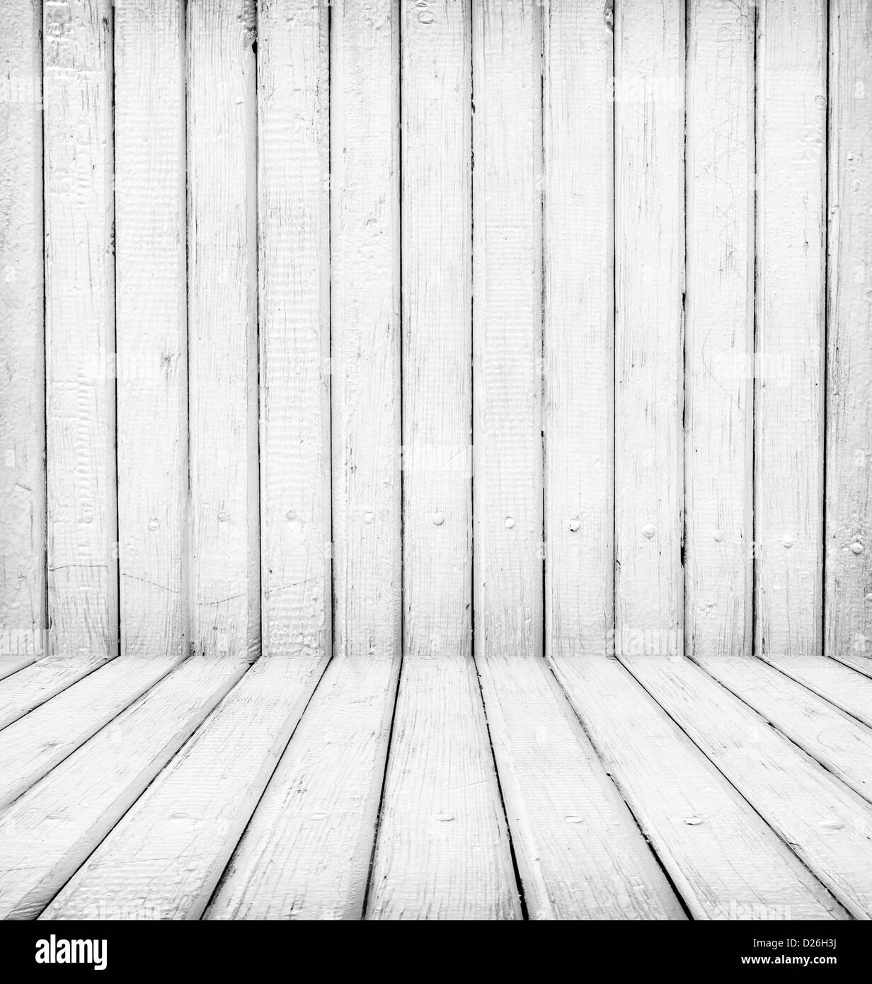 Vecchio bianco interno Foto Stock