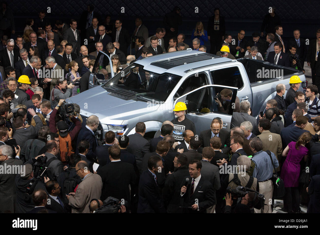 Detroit, Michigan - La Ford presenta il suo concetto di Atlas carrello al North American International Auto Show. L'Atlas dovrebbe essere la base per una futura versione di F-150 Pickup. Foto Stock