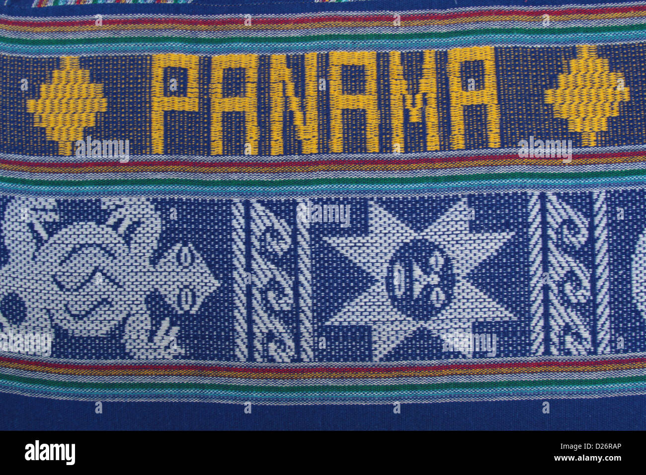 Tessili panamense Foto Stock