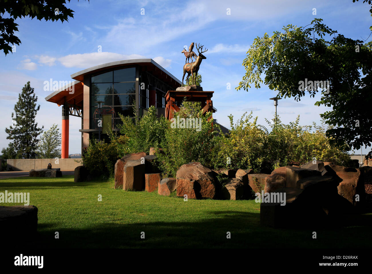 Museo delle Arti e della cultura Spokane Foto Stock