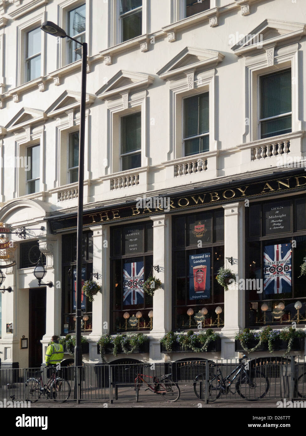 E Barrowboy Banker pub, London Bridge, Londra, Inghilterra Foto Stock