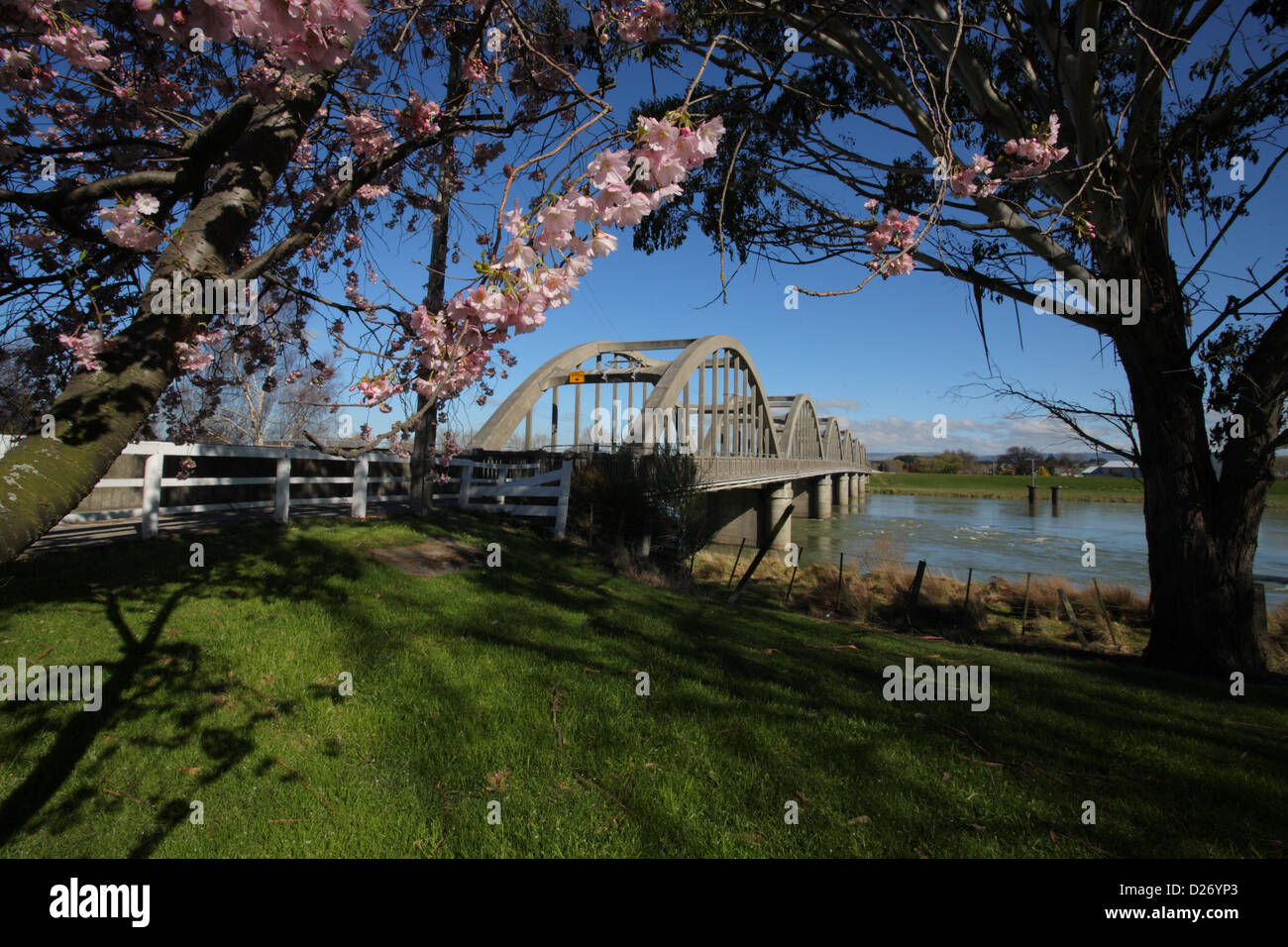Balclutha Bridge in primavera Foto Stock