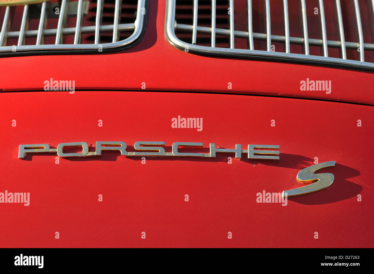 Logo Porsche S Foto Stock
