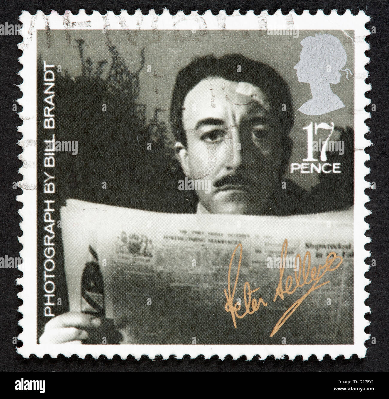 British francobollo Foto Stock