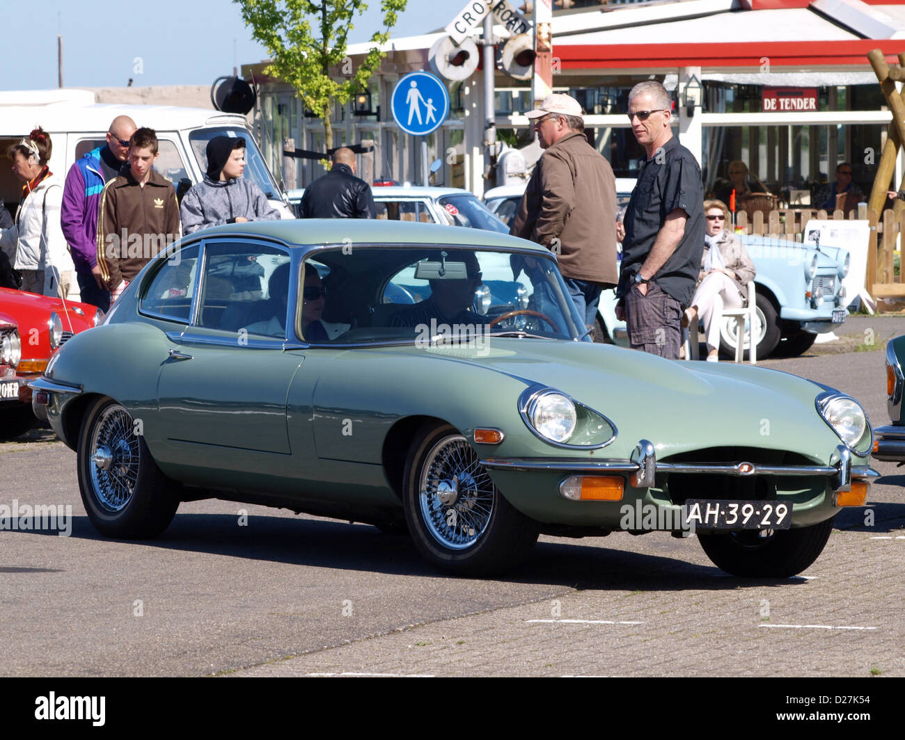 1970 Jaguar E-type 4.2 litro 2+2 Foto Stock