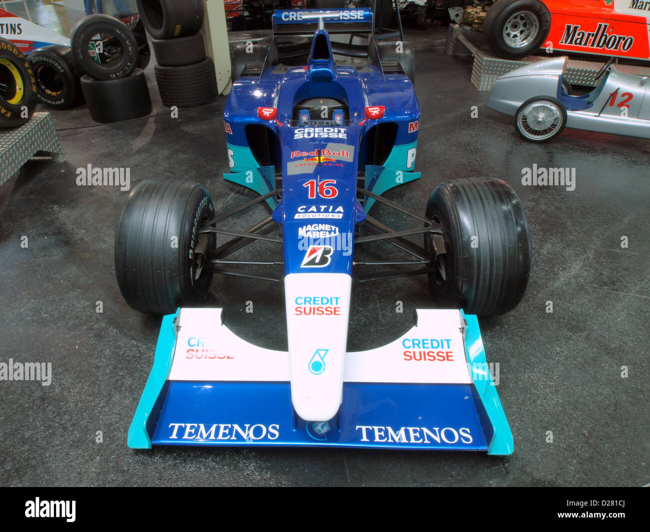 Auto & Technic museum Sinsheim.2001 Red Bull Sauber Petronas C20 Foto Stock