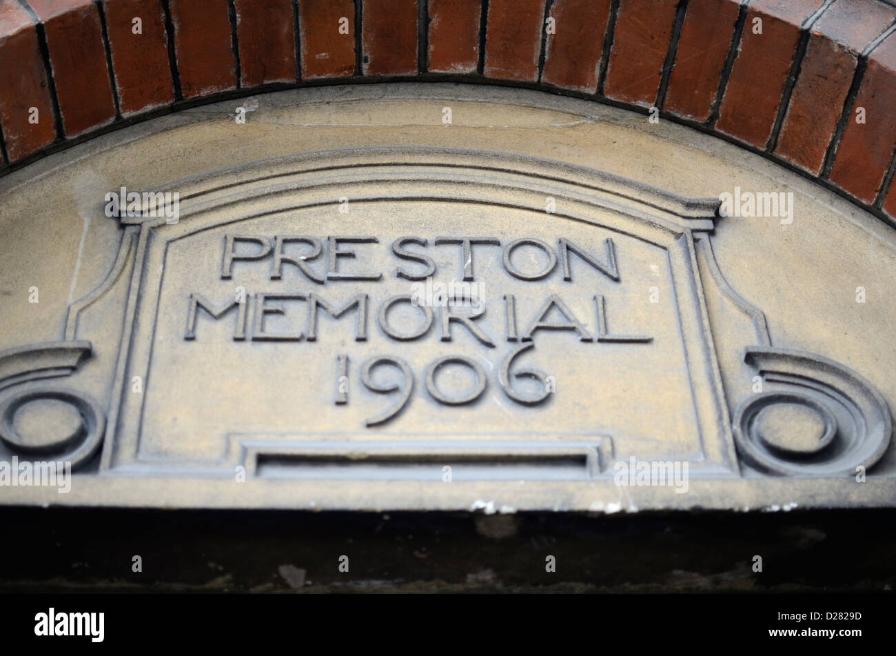 L'ex Preston Memorial Camere (chiesa unitaria), Islington, London, Regno Unito Foto Stock