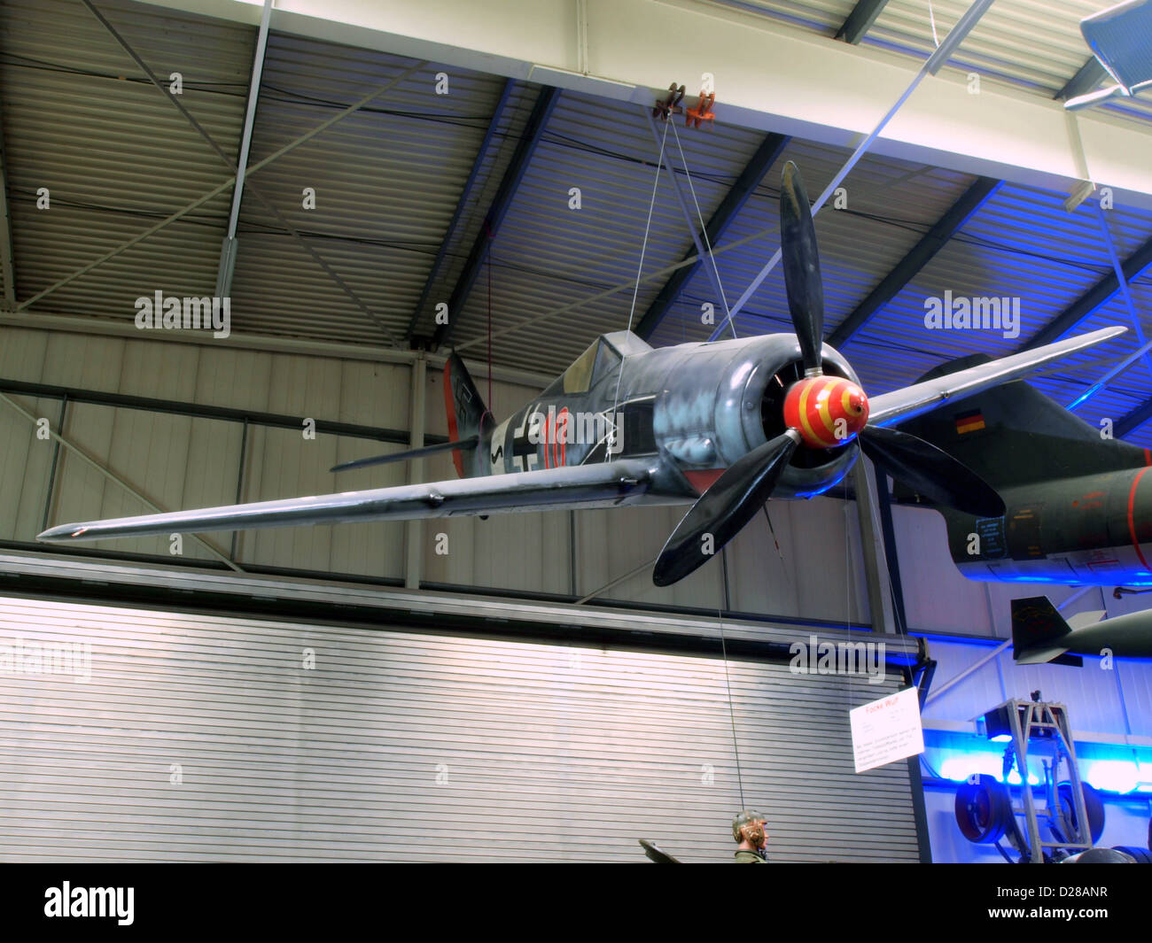 Auto & Technic museum Sinsheim.Focke Wulf FW 190 Foto Stock
