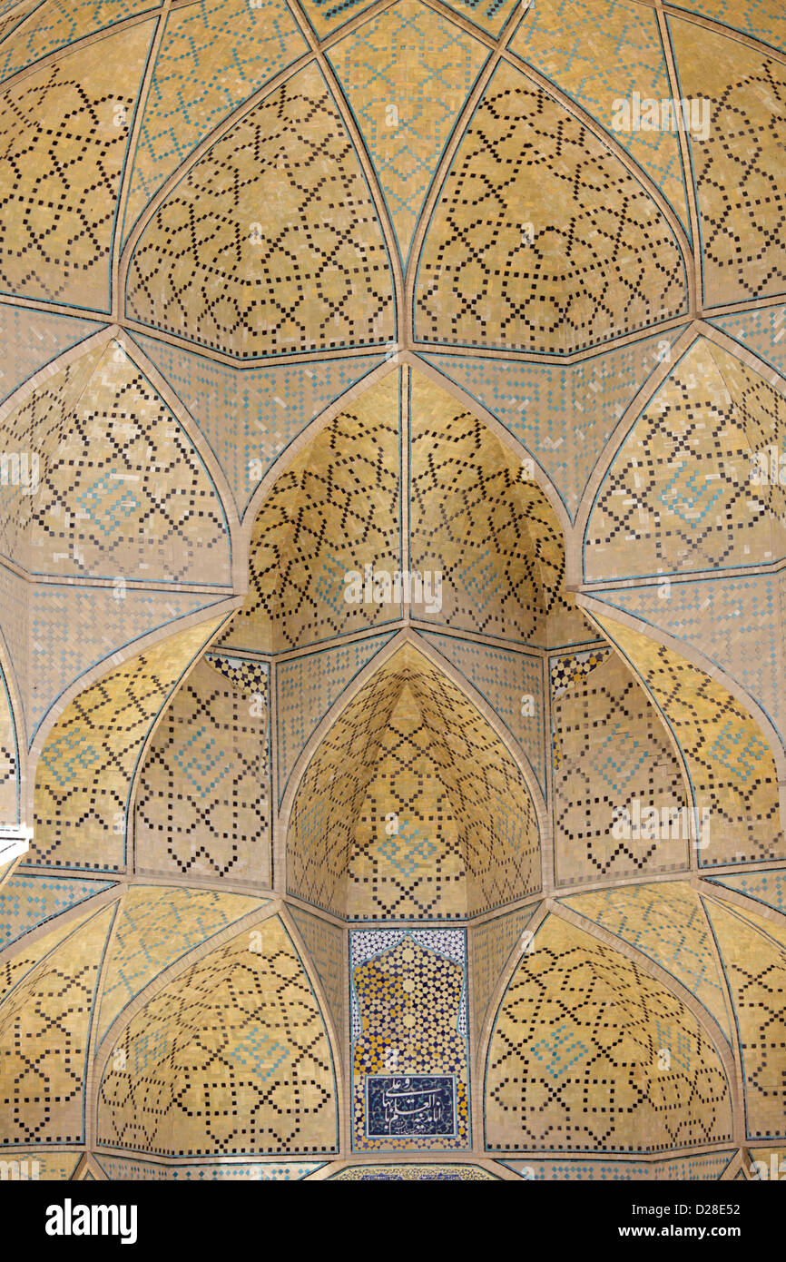 Dettaglio della moschea Jameh, Elazig, Turchia Foto Stock