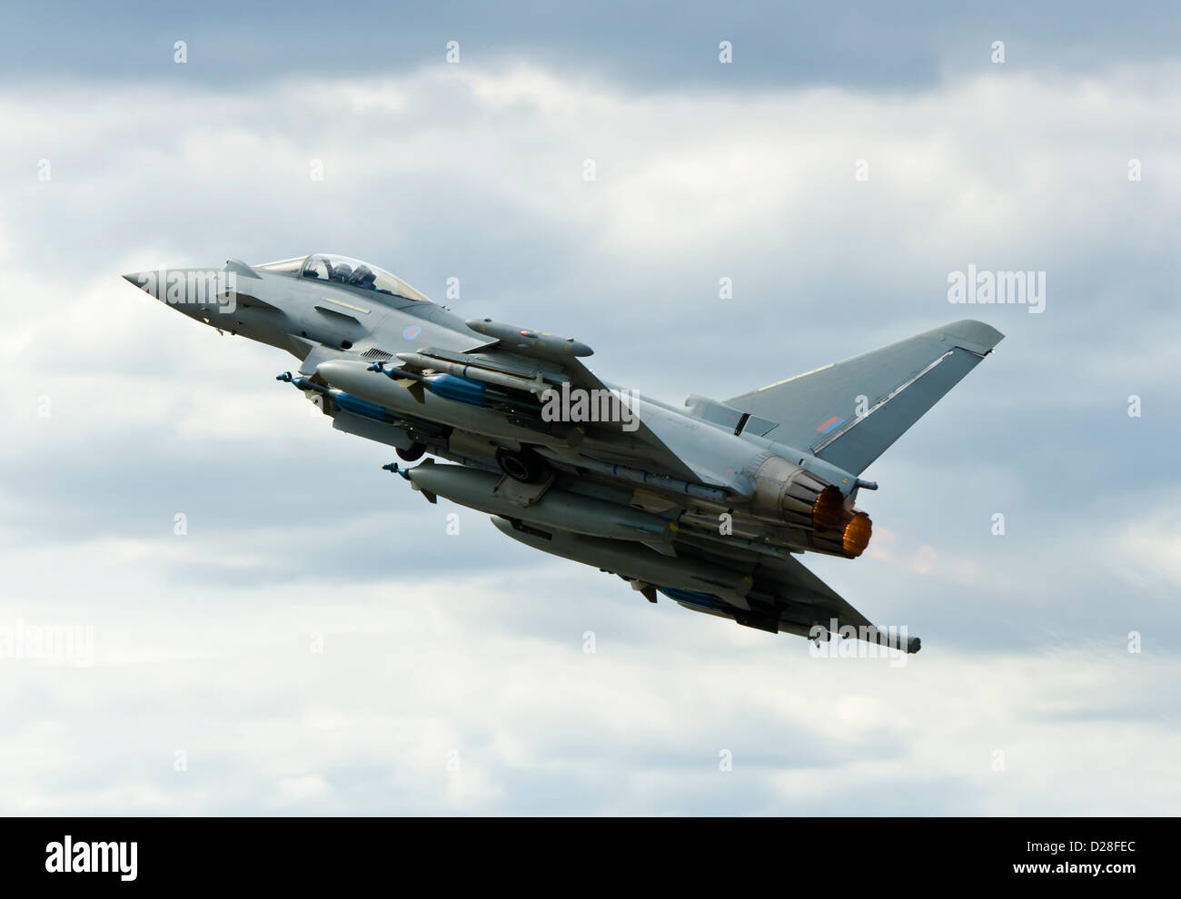 Typhoon jet da combattimento Foto Stock