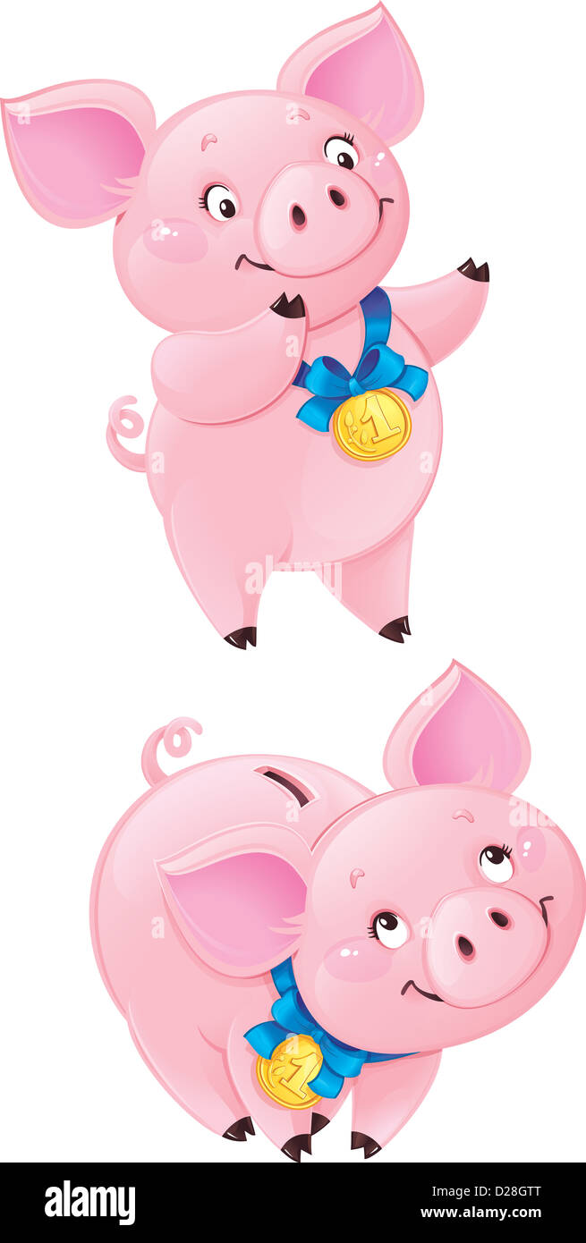 Carina Piggy-banca Foto Stock