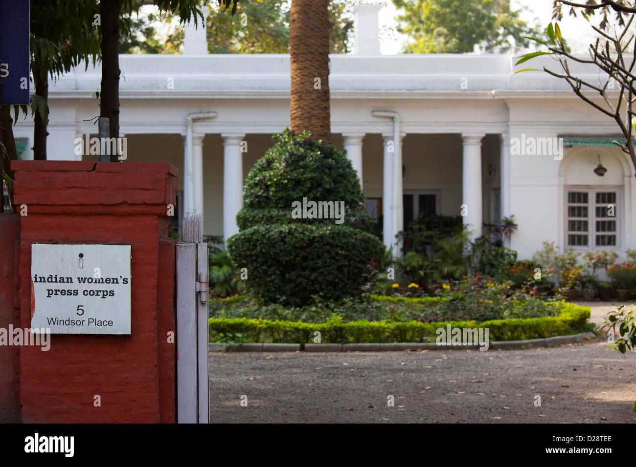 Le donne indiane premere Corps, Delhi, India Foto Stock