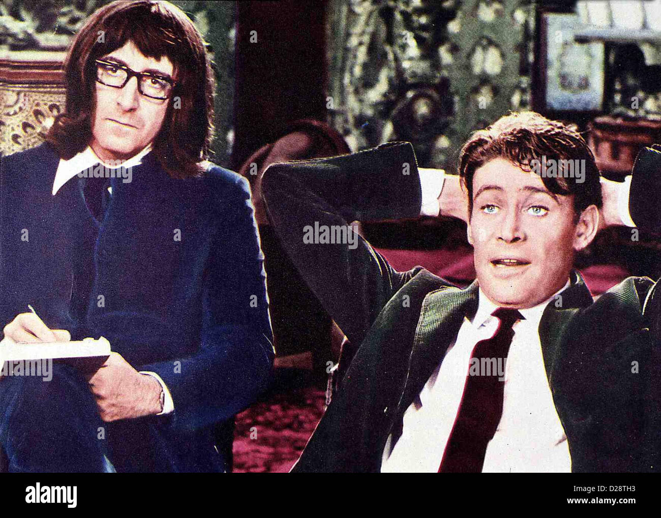 È stato Gibt's Neues, figa? Novità Pussycat? Peter Sellers Peter O'Toole Psychater Nikita Popowitsch (Peter Sellers) soll Foto Stock