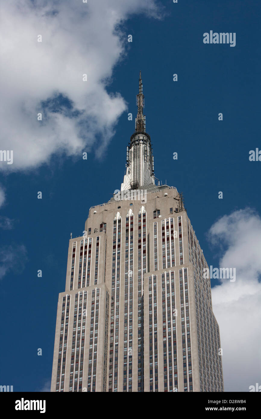 Grattacieli di Manhattan, Empire State building Foto Stock