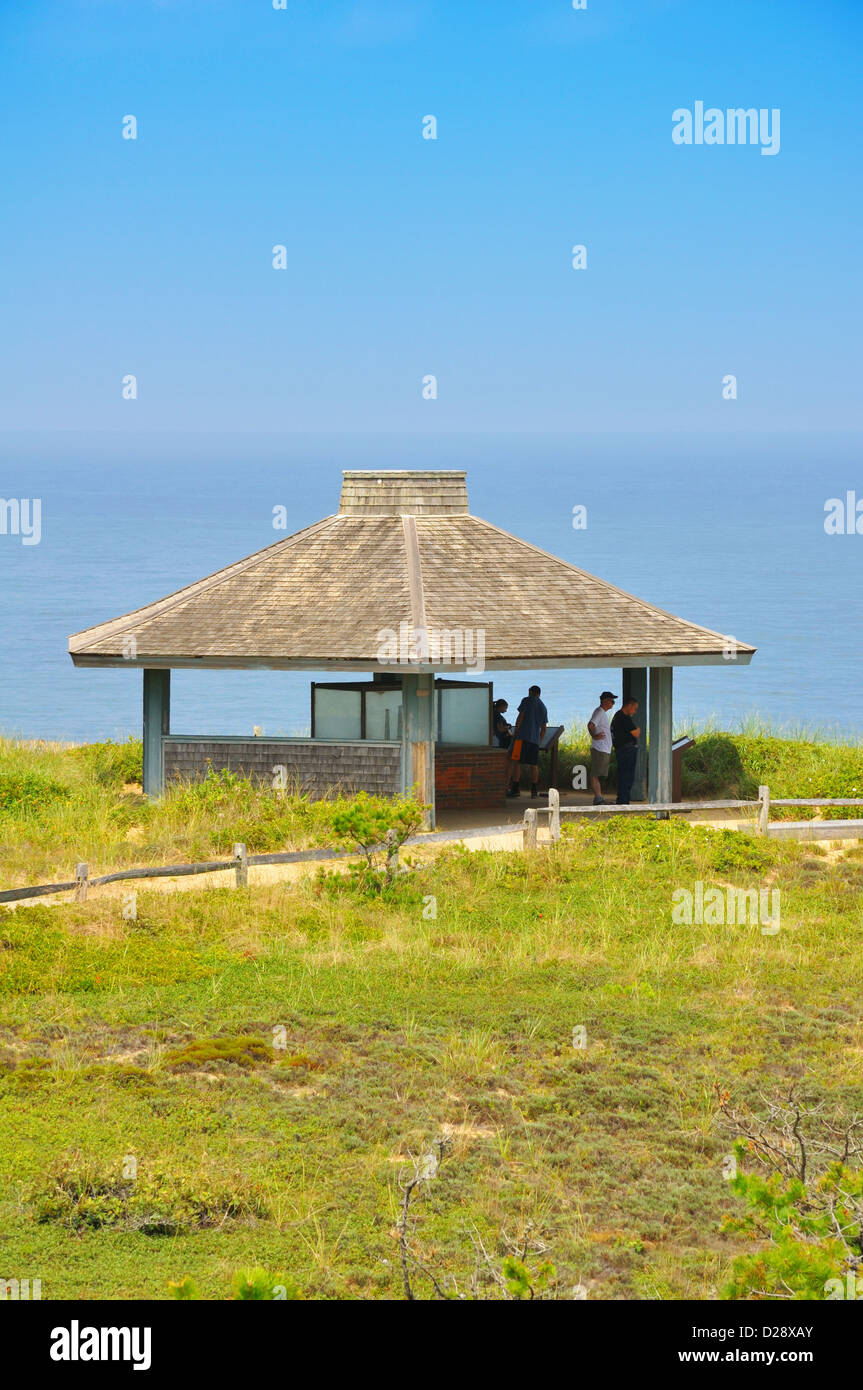 Stazione Marconi, Cape Cod, Massachusetts, STATI UNITI D'AMERICA - primo transatlantico trasmissione wireless nel 1903 Foto Stock