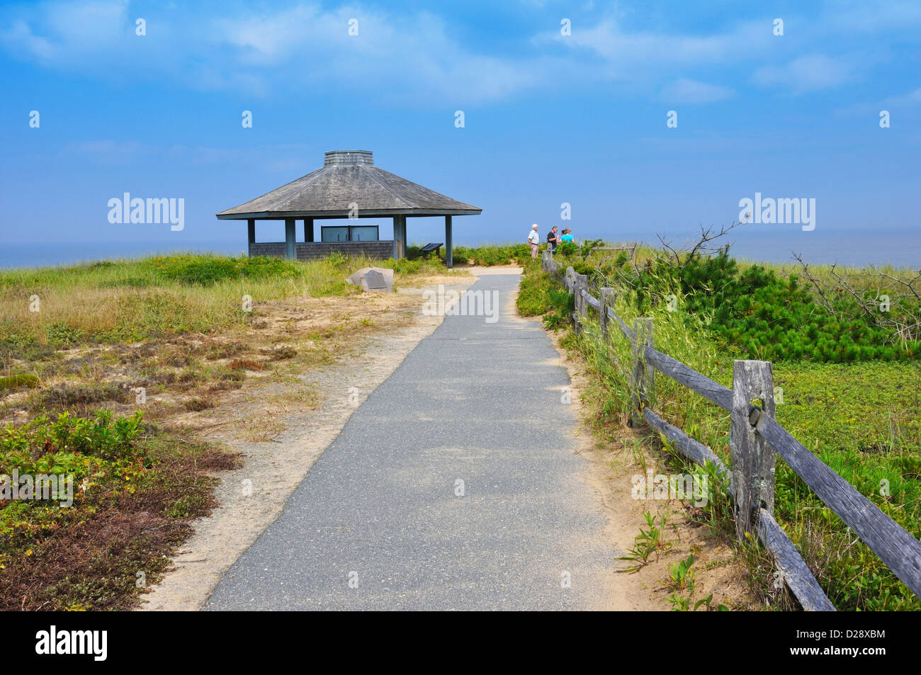 Stazione Marconi, Cape Cod, Massachusetts, STATI UNITI D'AMERICA - primo transatlantico trasmissione wireless nel 1903 Foto Stock