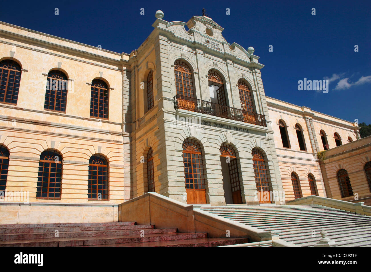 Messico, San Augustin, vecchio mulino tessile ora Centro di Arte Foto Stock