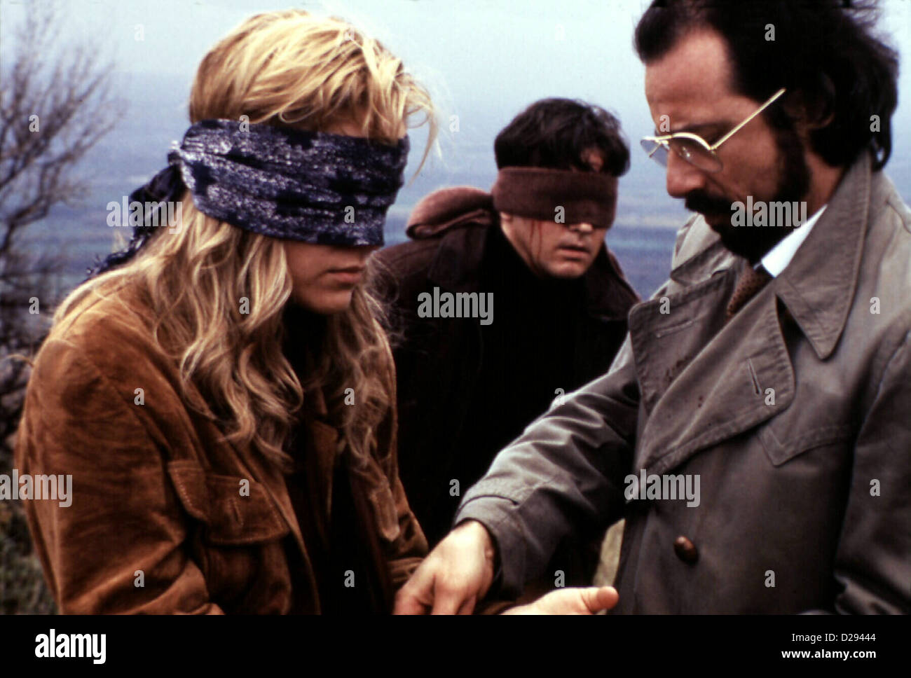 Verliebt In Die Gefahr pistola anno Sharon Stone, Andrew McCarthy, Mattia Sbragia Als die "Roten Brigaden' von Raybournes (Andrew Foto Stock