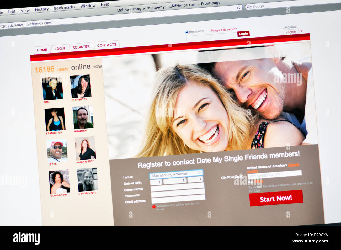 Dating online in un altro paese