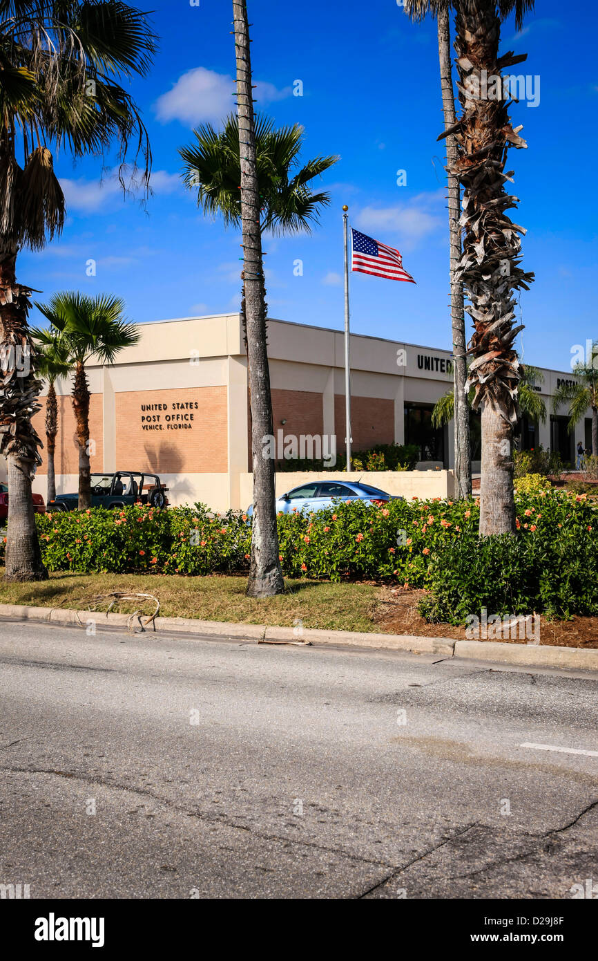 USPS edificio per uffici a Venezia Florida Foto Stock