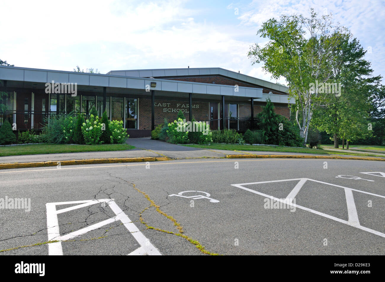 Oriente fattorie scuola elementare, Farmington, Connecticut, Stati Uniti d'America Foto Stock