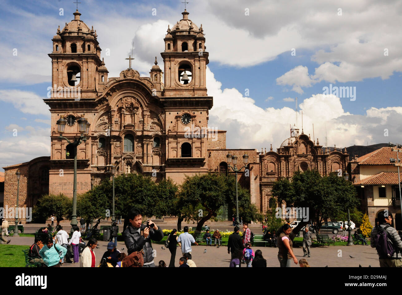 Chiesa della Compagnia di Gesù, Cuzco, Perù Foto Stock