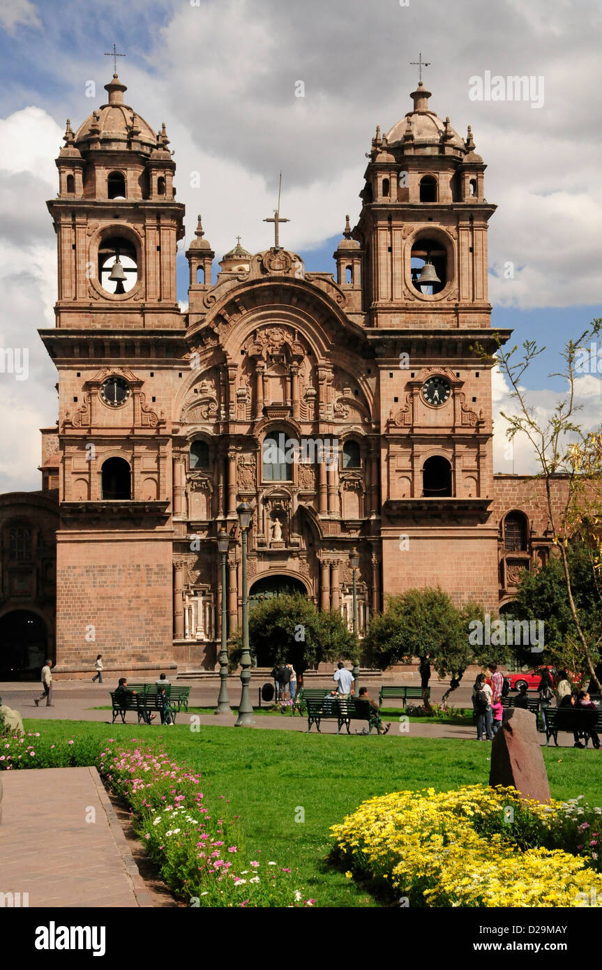 Chiesa della Compagnia di Gesù, Cuzco, Perù Foto Stock