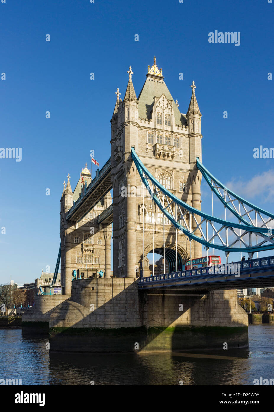 Londra, il Tower Bridge, England, Regno Unito Foto Stock