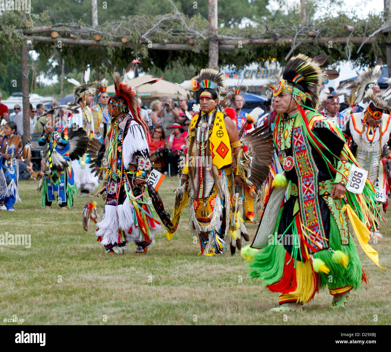 Taos Pueblo Pow Wow 2012 Foto Stock