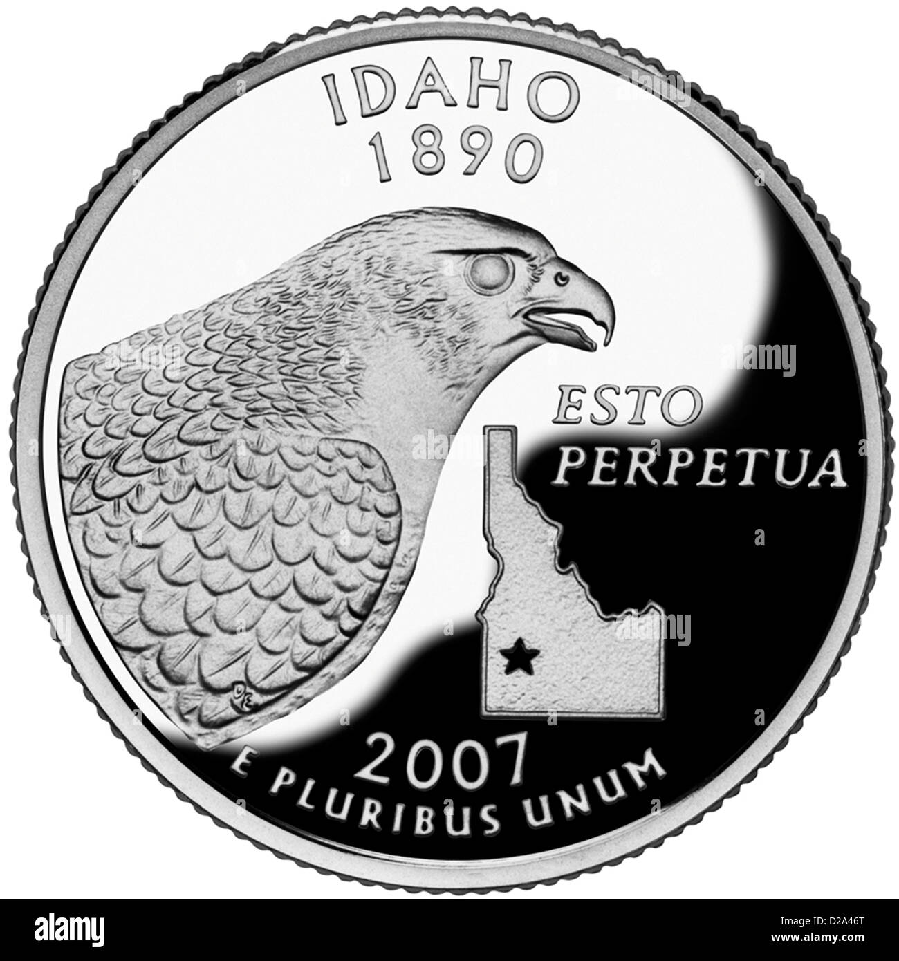 Membro Quarti, Idaho Foto Stock