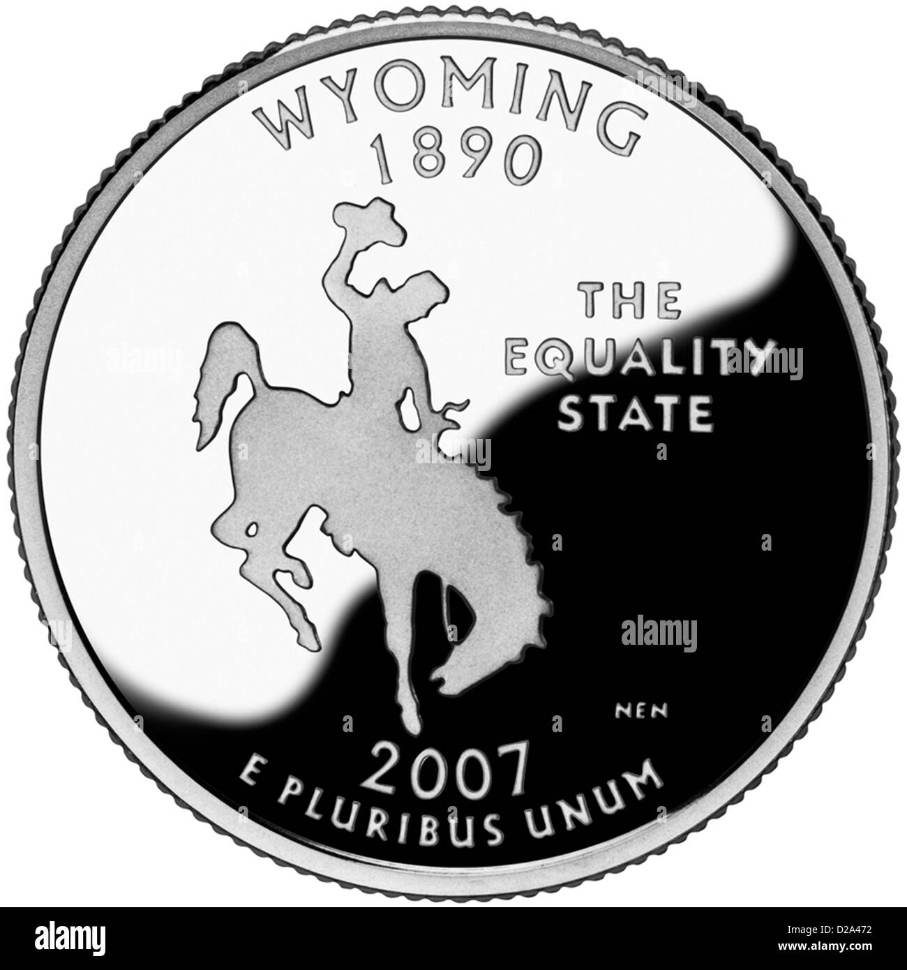 Membro Quarti, Wyoming Foto Stock