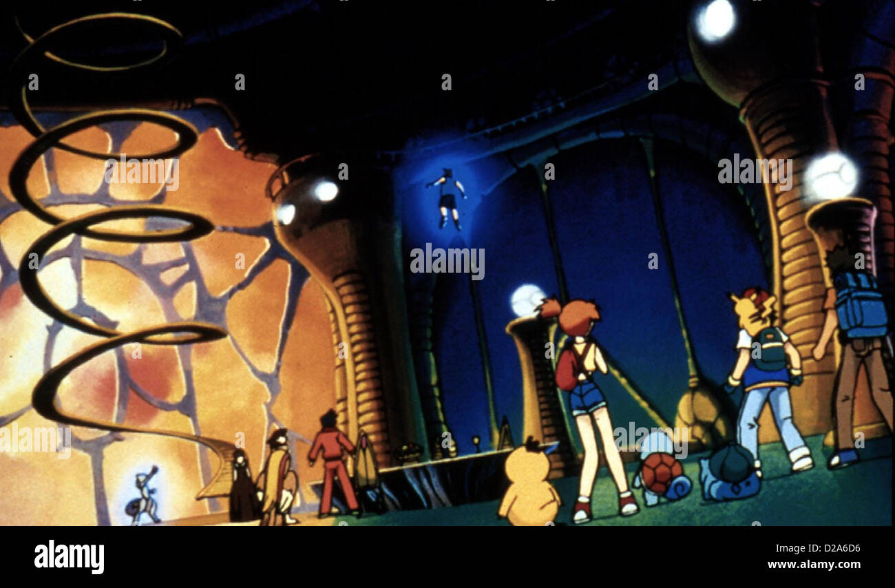 Pokemon - Der Film Pokemon: Il primo filmato Szene.Caption locale *** 1999 Warner Brothers Foto Stock