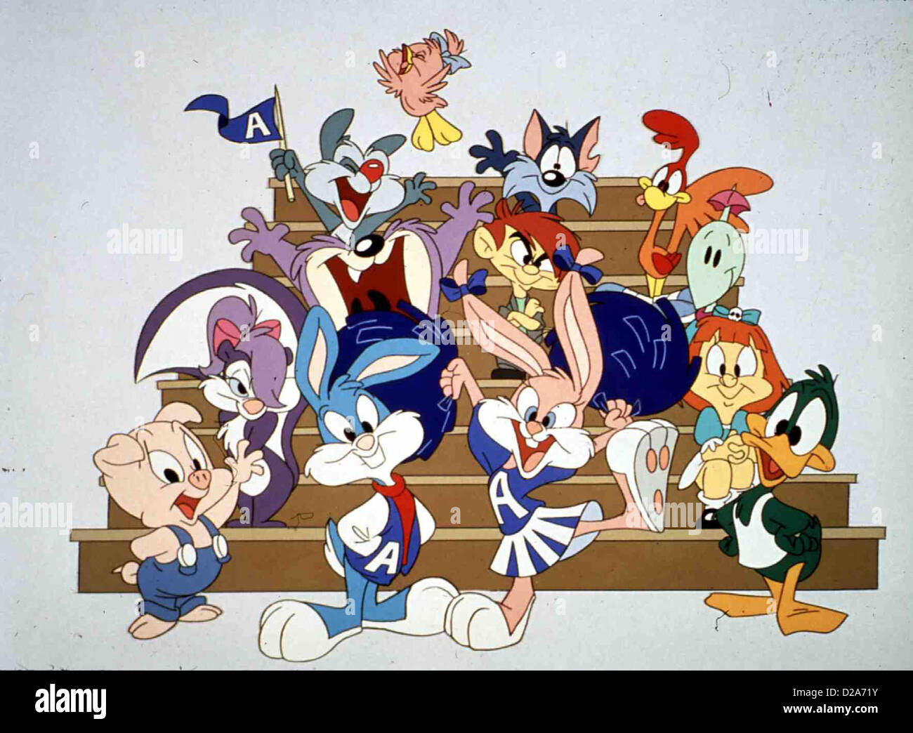 Tiny Toons Abenteuer - Totale Verrückte Ferien Tiny Toon Adventures Szene.Caption locale *** 1992 Warner Brothers Foto Stock