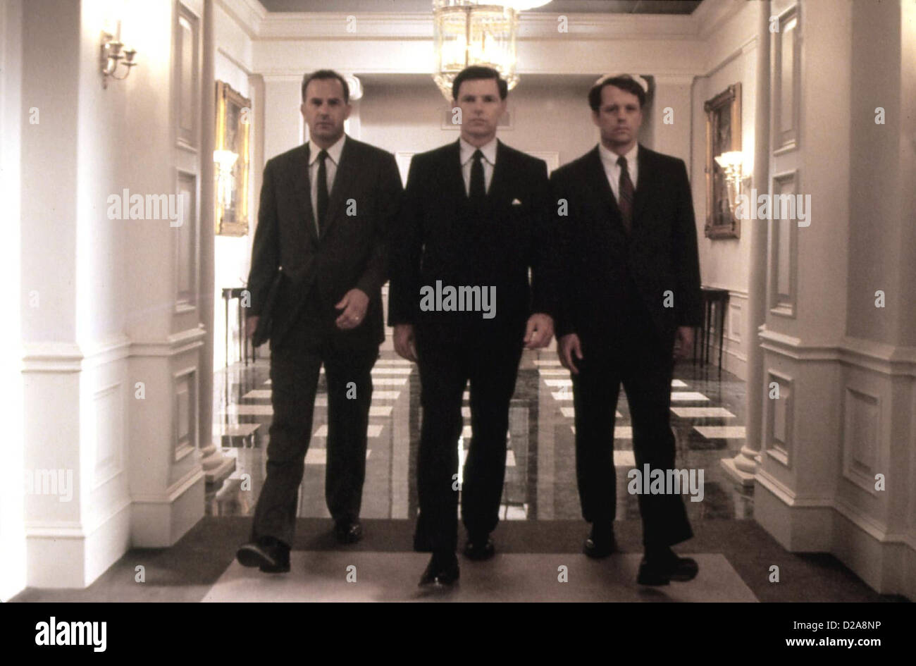 13 giorni tredici giorni di Kenny O'Donnell (Kevin Costner), John F. Kennedy (Bruce Greenwood), Robert F. Kennedy (Steven Culp) *** Foto Stock