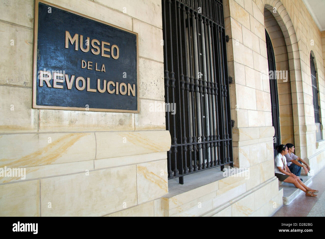 L'Avana, Cuba, il Museo de la Revolucion Foto Stock